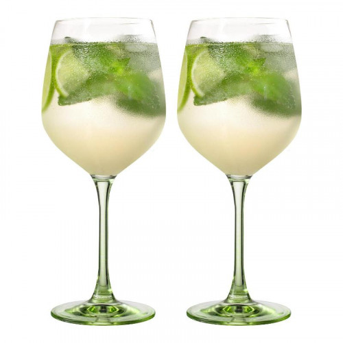 Eisch Secco Flavoured Hugo Green Bardaklar hediye kutusunda 2'li Set / 640 ml